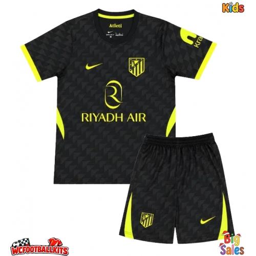 Atletico Madrid Lee Kang-in #7 Replica Away Stadium Kit for Kids 2026-27 Short Sleeve (+ pants)
